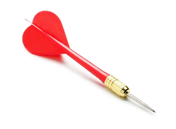 Red dart arrow — Stock Photo, Image