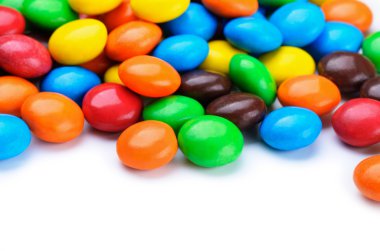 izole renkli şeker