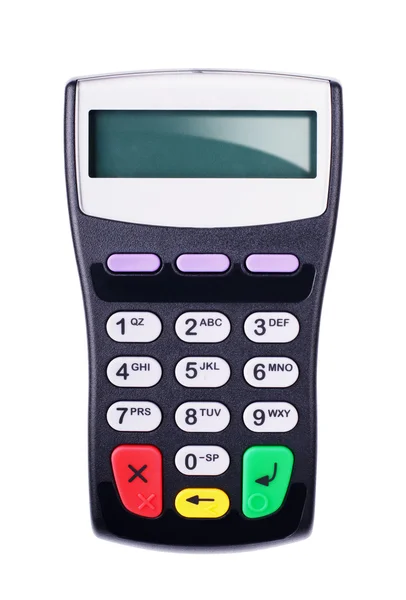Credit card reader machine — Stock Photo, Image