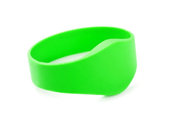 Green RFID Bracelet — Stock Photo, Image