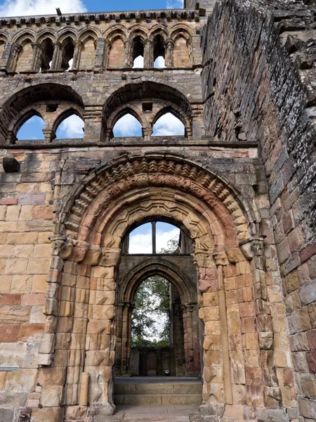 Abbazia di Jedburgh, Scozia — Foto Stock