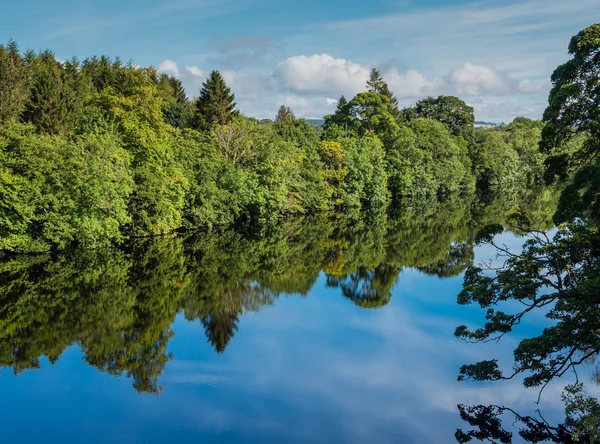 Landscape of the Tweed valley, Scotland — Stock Photo, Image