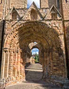 Jedburgh abbey, İskoçya