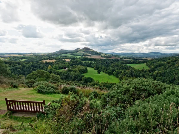 Scotts View en las fronteras escocesas, Escocia — Foto de Stock