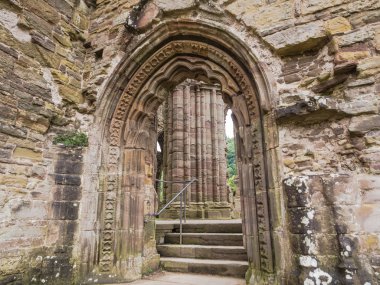 tintern abbey, 12 eski bir manastır kilisesi kalıntıları