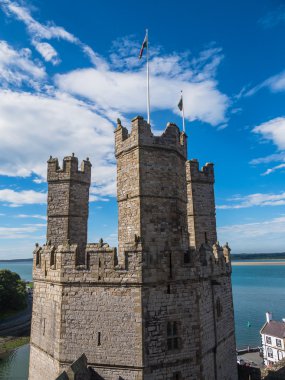 Caernarfon castle, Kuzey Galler