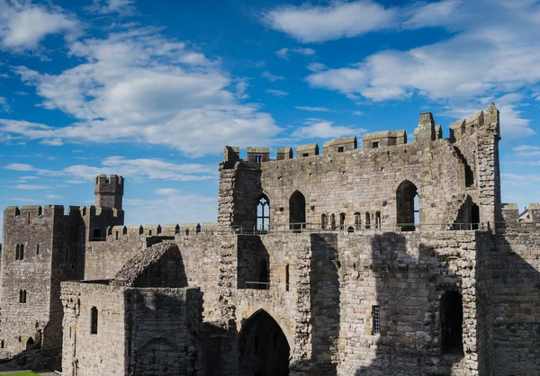 Caernarfon Castle, North Wales — Stock Photo, Image