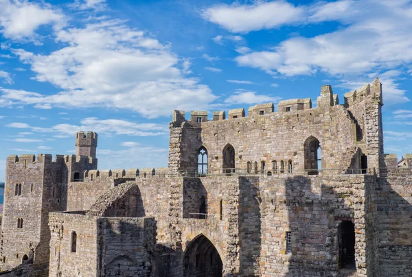 Caernarfon castle, Severní wales — Stock fotografie