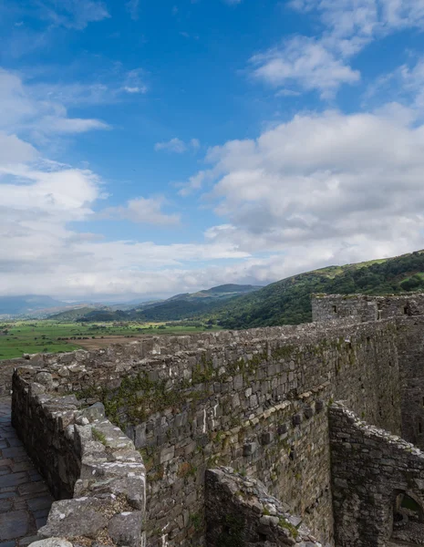 Castillo de Harlech y alrededores — Foto de Stock