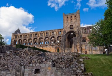 Jedburgh abbey, İskoçya
