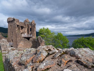 Urquhart castle, İskoçya