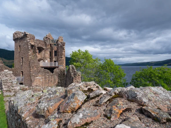 Urquhart castle, Skotsko — Stock fotografie