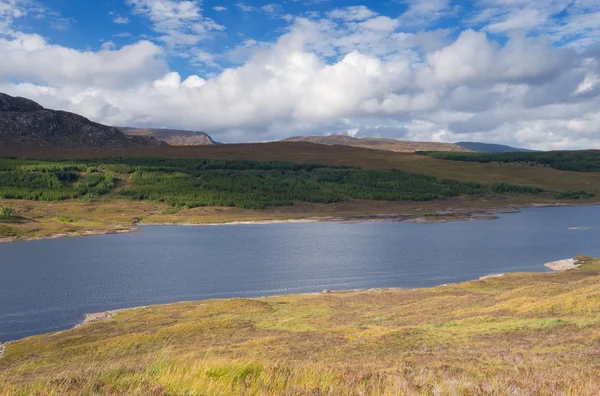 Rozhledna nad Loch Ness, Skotsko — Stock fotografie