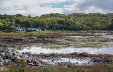 Batı Highland Scotlands içinde deniz manzarası