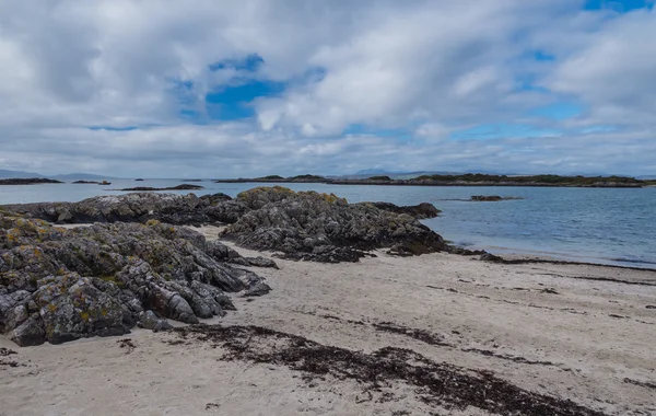 Морской пейзаж Западного нагорья Шотландии — стоковое фото