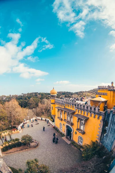 Castillo Pena Sintra Lisbon Portugal — Foto de Stock