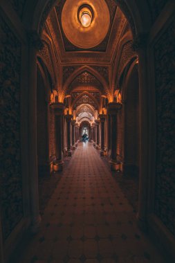 Sintra 'daki Monserrate Kalesi' nin içinde