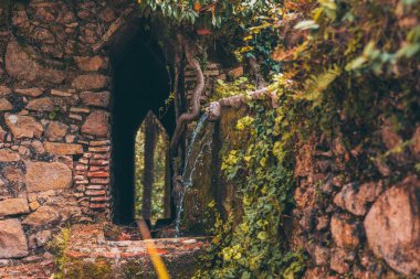 Lizbon 'daki sintra şatosu Quinta da regaleira