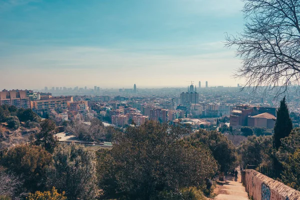 Barselona Nın Gündüz Manzarası — Stok fotoğraf
