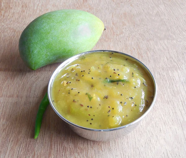 Indian Food Mango Pickle Stock Picture