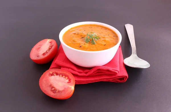 Comida indiana Tomate Curry — Fotografia de Stock