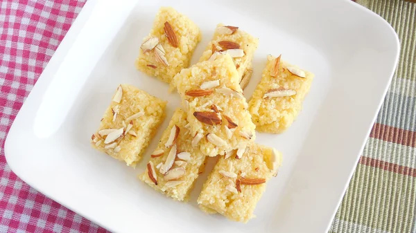 Indian Sweet Dish — Stock Photo, Image