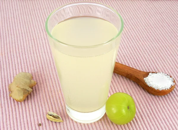 Gooseberry Juice — Stock Photo, Image