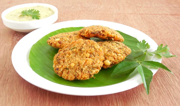 Masala Vada Spuntino indiano — Foto Stock