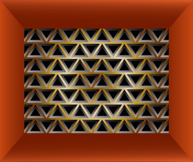 Geometrik şık doku 