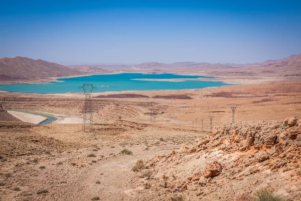 Lake al-hassan addakhil in Errachidia Morocco — Stock Photo, Image