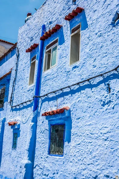 Chefchaouen starych medina, Maroko, Afryka — Zdjęcie stockowe