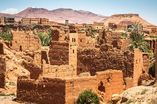 Ruínas no vale de Dades, Marrocos — Fotografia de Stock