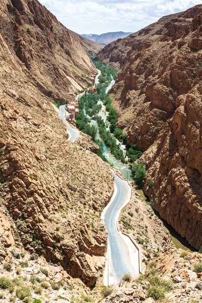Dades kloven valley, Marokko, Afrika — Stockfoto