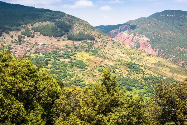 Het hoge atlas gebergte in Marokko — Stockfoto