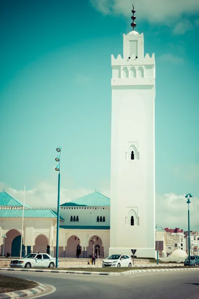 Fnideq-Maroko-maja 5, 2013:Mezquita de Fnideq, Maroko, Afryka Północna — Zdjęcie stockowe