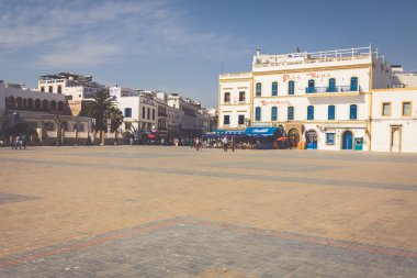 Essaouira, Fas - 4 Mayıs 2013: Essaouira, Moroc restoranda