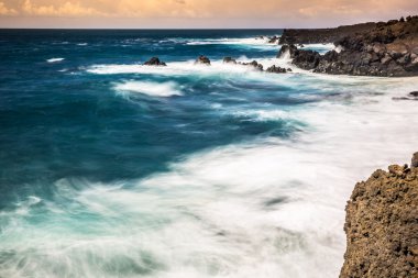 Los Hervideros 'un Rocky Sahili, Lanzarote