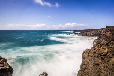 Los Hervideros 'un Rocky Sahili, Lanzarote