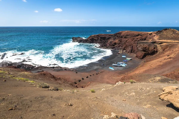 El Golfo, Lanzarote, Canary Islands, Spain — Stock Photo, Image