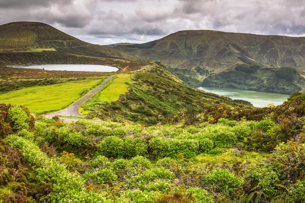 Manzara Flores Adası. Azores, Portekiz — Stok fotoğraf