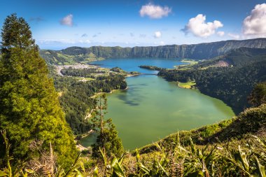 Lagoa sete cidades Azor Adası