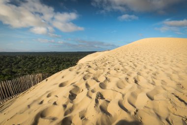Pile büyük Dune en yüksek kumul Avrupa'da, Arcachon ba