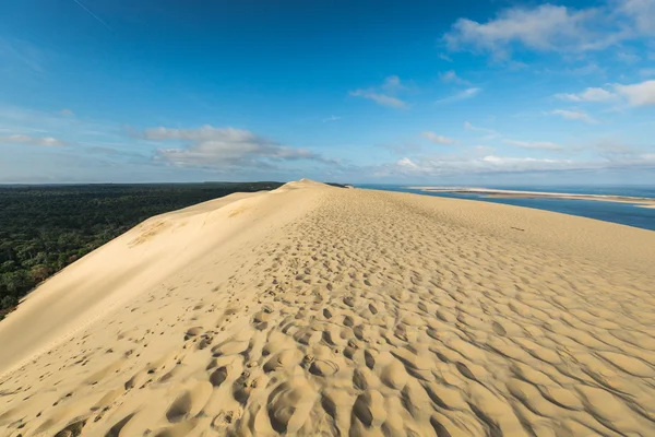 Grote Duin van Pyla, het hoogste duin van het zand van Europa, Arcachon ba — Stockfoto