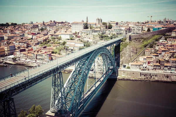 Most dom louis, porto, Portugalsko — Stock fotografie