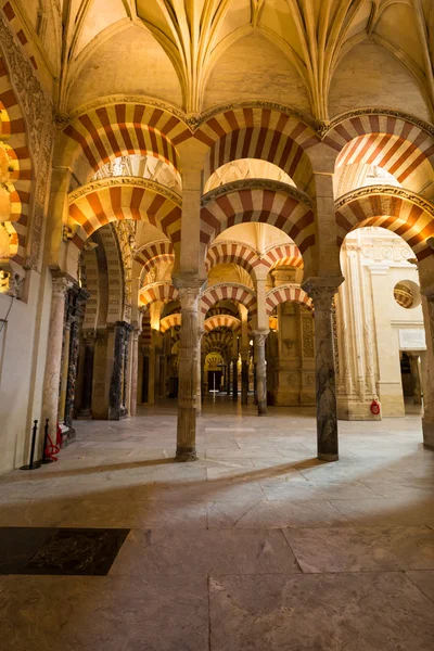 Katedralen La Mezquita i Cordoba, Spanien. Katedralen byggdes — Stockfoto