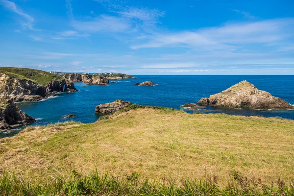 Kayalık sahil İspanya. Galiçya — Stok fotoğraf