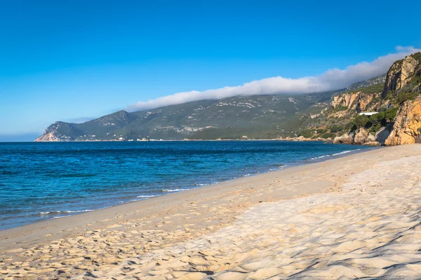 Schöner strand von setubal in der nähe von lisbon portugal — Stockfoto