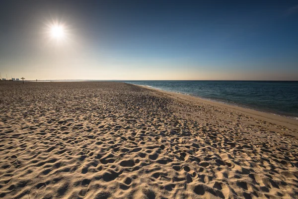 Vackra stranden av Setubal nära Lissabon Portugal — Stockfoto