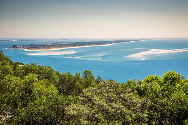 Mooie landschapsmening van het Nationaalpark Arrabida in Setuba — Stockfoto