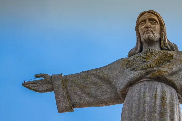 İsa Mesih anıt Lizbon - Portekiz — Stok fotoğraf
